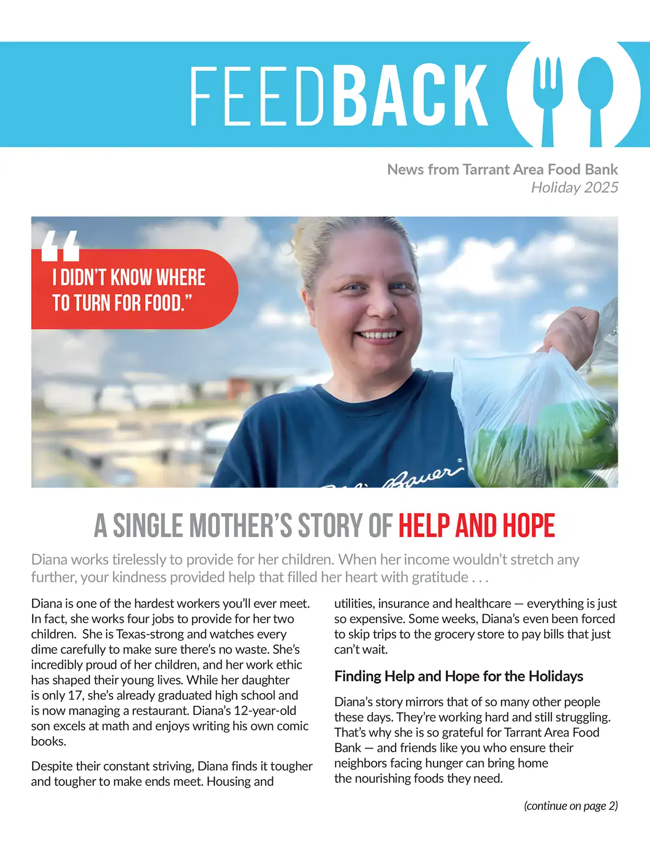 TAFB Newsletter Holiday 2025 COVER