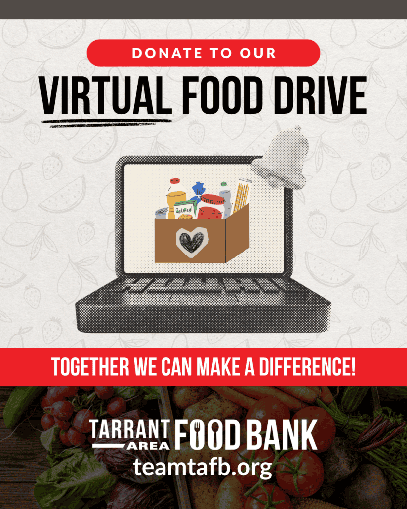 TAFB Virtual Food Drive social graphic